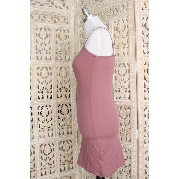 Dusty Mauve Cami Bodycon Mini Dress - Picture 5 of 7